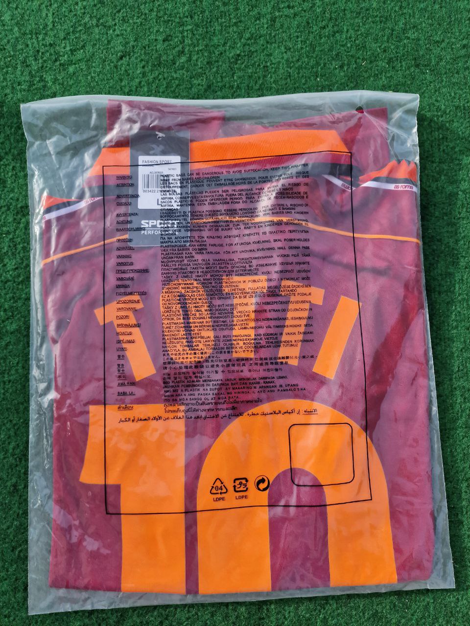 AS Roma Francesto Totti Retro Maglia 1998 1999