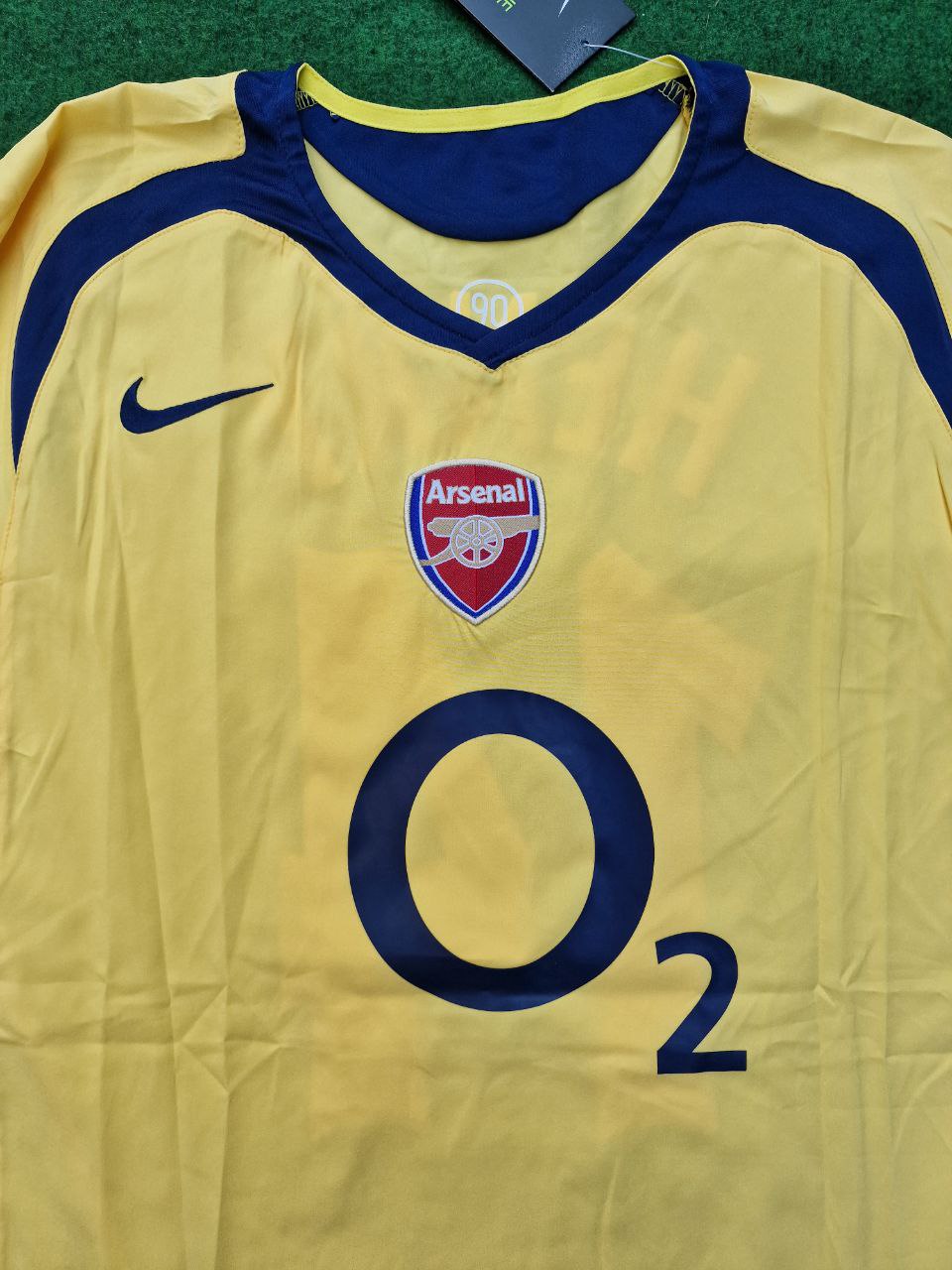 Thierry Henry Arsenal 2005/06  Yellow Retro Jersey Maillot Trikot Maglia