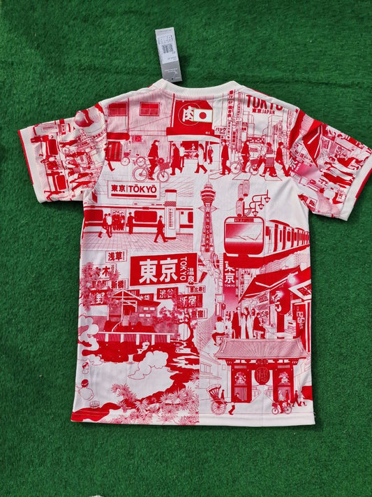 Japan Special Edition Red Tokio Tshirt Jersey