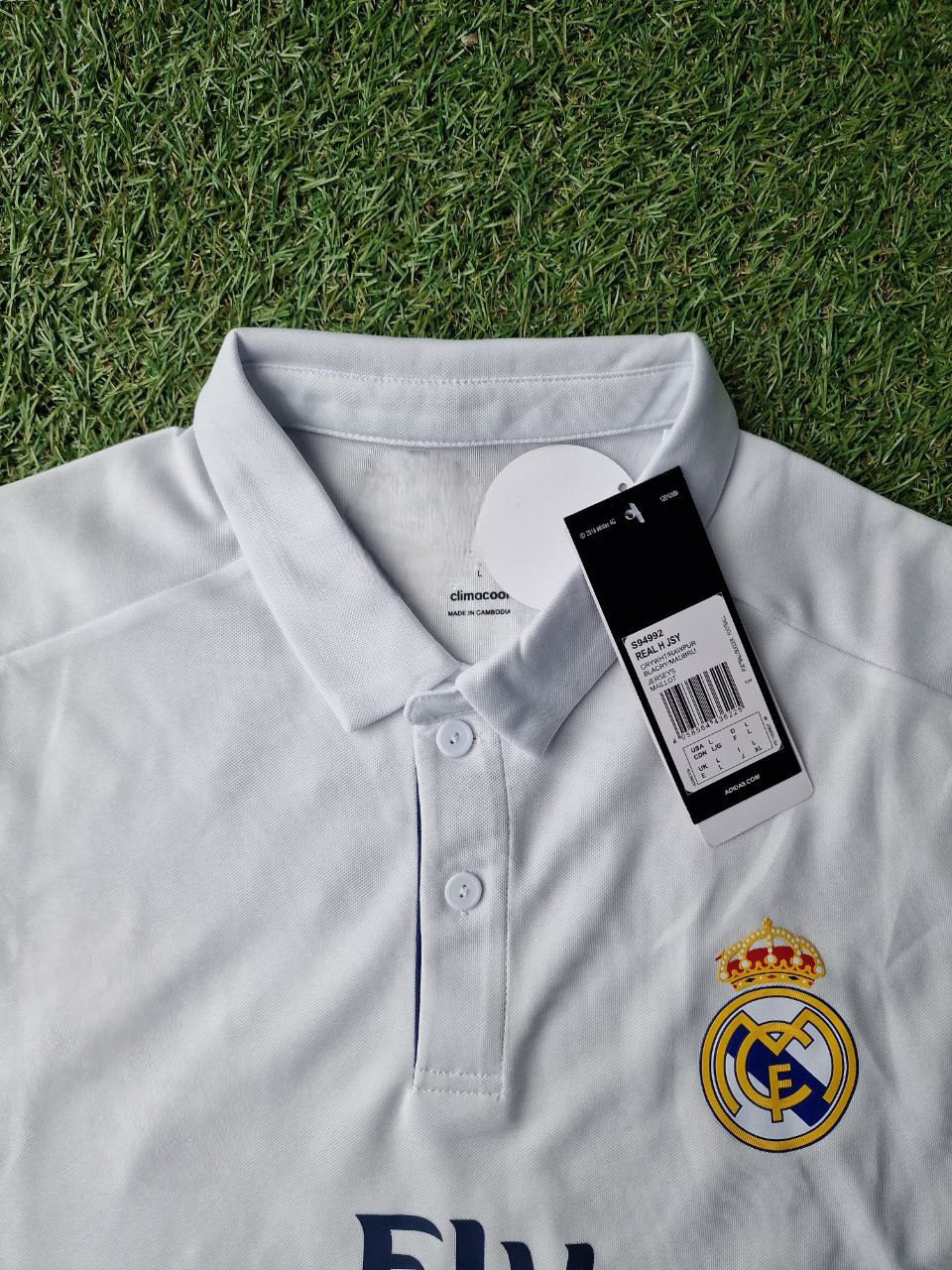 Cristiano Ronaldo Real Madrid White Retro Football Jersey