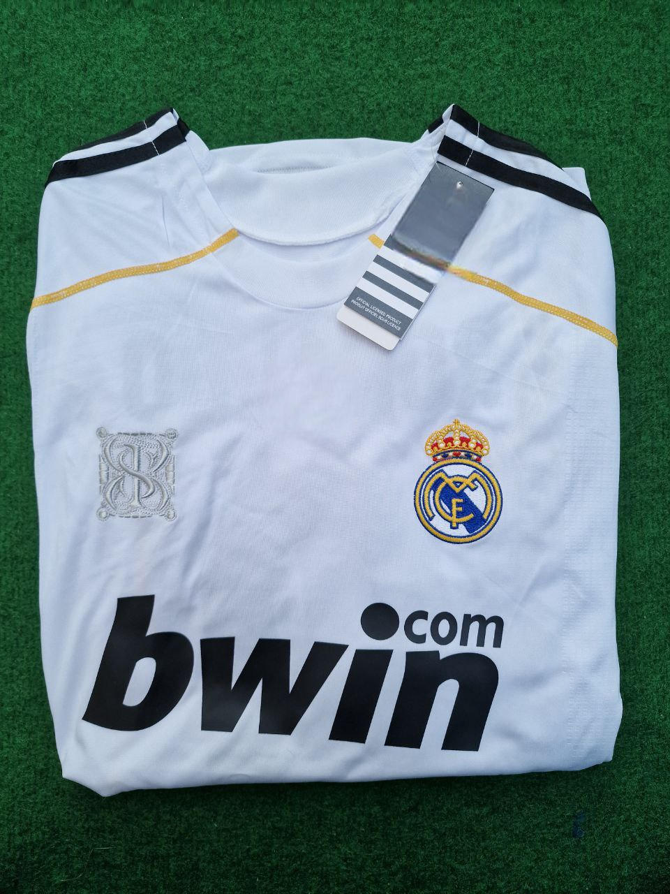 Cristiano Ronaldo Number 9 Real Madrid 2009 Retro Jersey