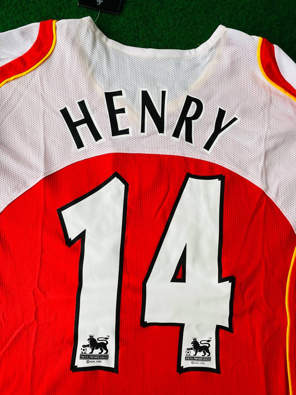 Thierry Henry Arsenal Retro Long Sleeve  Football Jersey