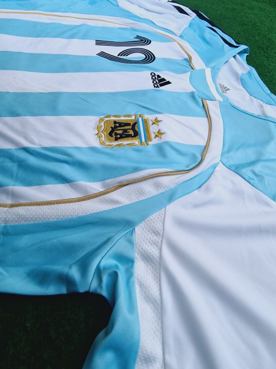 Lionel Messi 2006 World Cup Retro Argentina Retro Jersey Maillot Trikot Maglia