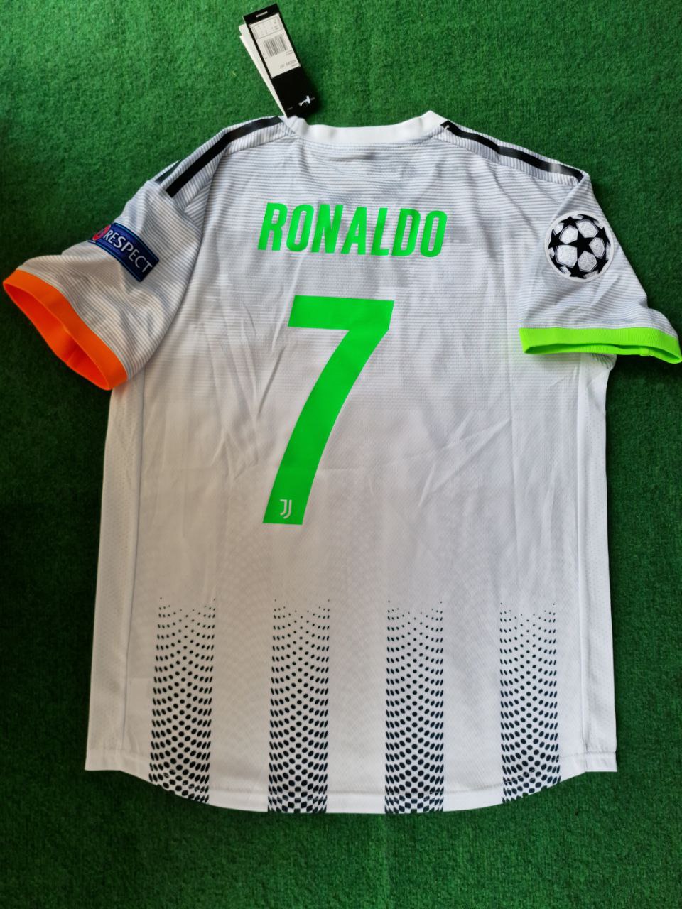 Cristiano Ronaldo Juventus  Retro Football Jersey