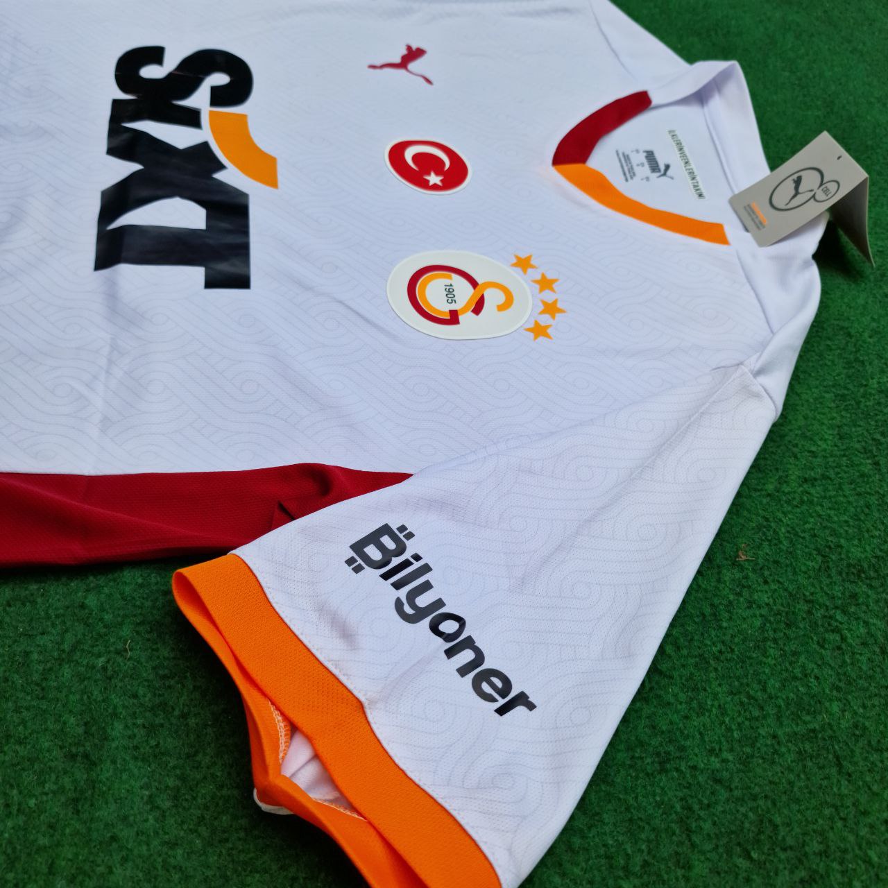 Galatasaray Osimhen UEFA Patch Yeni Sezon Beyaz White 2025 Season Trikot Forma