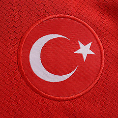 Turkiye Euro 2024 Cocuk Formasi 2 ile 13 Yas arasi Kirmizi - Turkey 2024 Kids Kinder Trikot Jersey Age 3 to 13 Red