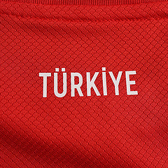 Turkiye Euro 2024 Cocuk Formasi 2 ile 13 Yas arasi Kirmizi - Turkey 2024 Kids Kinder Trikot Jersey Age 3 to 13 Red