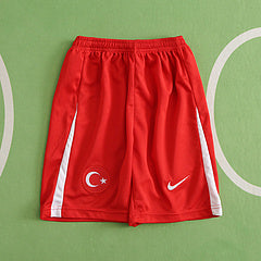 Turkiye Euro 2024 Cocuk Formasi 2 ile 13 Yas arasi Kirmizi - Turkey 2024 Kids Kinder Trikot Jersey Age 3 to 13 Red